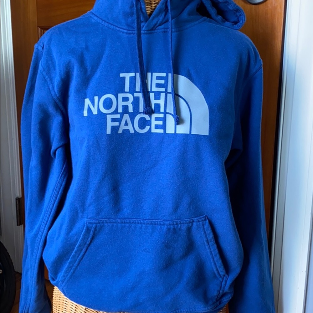 The North Face hooded sweatshirt